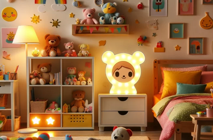 Lampki nocne LED - niezbędne oświetlenie w pokoju dziecięcym